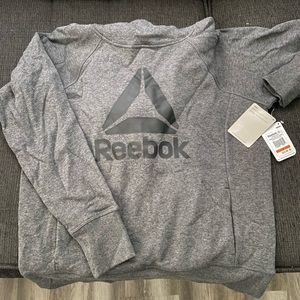 A brand new Gray Reebok Hoodie
